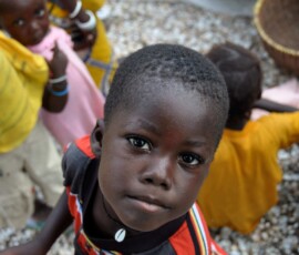 reportage photo portrait enfant Île de Gorée Sénégal