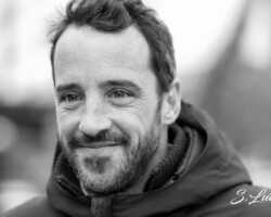 Portrait Louis Burton corporate entreprise noir et blanc sud Rennes