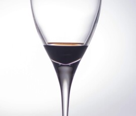 verre photo de produit vin élégant