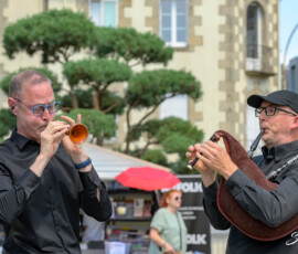 Couple de sonneur Trophée Hervé Hervé le Meur