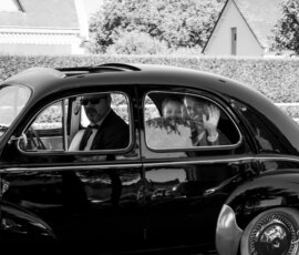 Photo mariage voiture ancienne Bain de Bretagne reportage