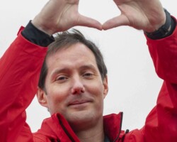 Portrait corporate entreprise Thomas Pesquet inauguration