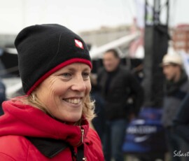 Portrait photo Samantha Davies corporate entreprise reportage skipper