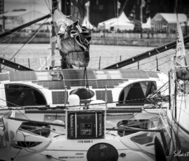 Reportage voilier bateau photo noir et blanc