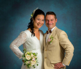 Photo de mariage couple